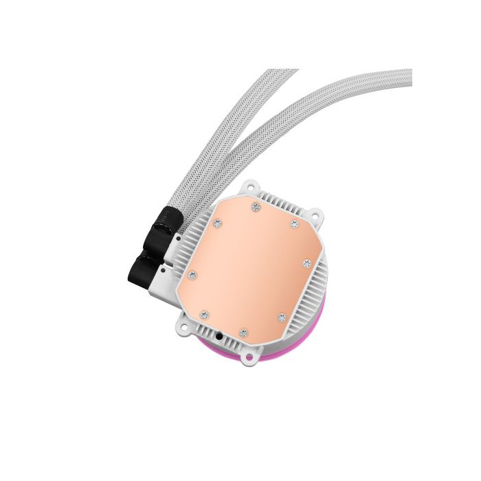 Aerocool NMIRAGEL240PK, Refrigeración Líquida CPU, 2 Ventiladores 12cm ARGB, TDP 400W, Rosa 5
