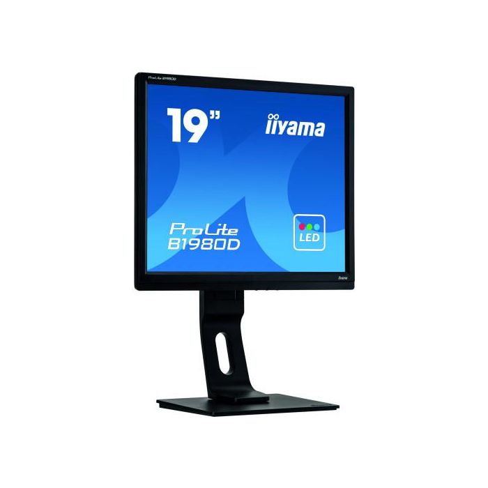 iiyama ProLite B1980D-B1 pantalla para PC 48,3 cm (19") 1280 x 1024 Pixeles SXGA LED Negro 2 iiyama ProLite B1980D-B1 pantalla para PC 48,3 cm (19") 1280 x 1024 Pixeles SXGA LED Negro 2