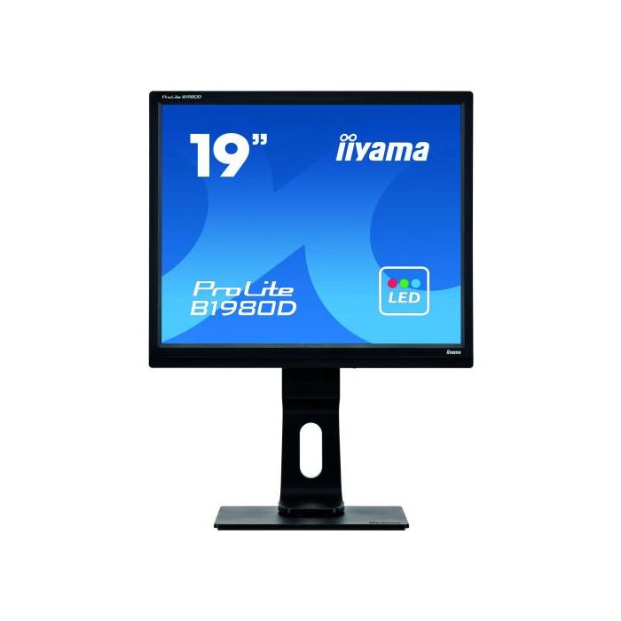 iiyama ProLite B1980D-B1 pantalla para PC 48,3 cm (19") 1280 x 1024 Pixeles SXGA LED Negro 0 iiyama ProLite B1980D-B1 pantalla para PC 48,3 cm (19") 1280 x 1024 Pixeles SXGA LED Negro 0