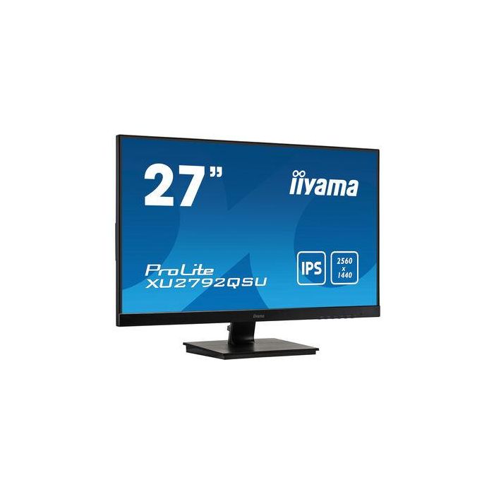 iiyama ProLite XU2792QSU-B1 pantalla para PC 68,6 cm (27") 2560 x 1440 Pixeles WQXGA LED Negro