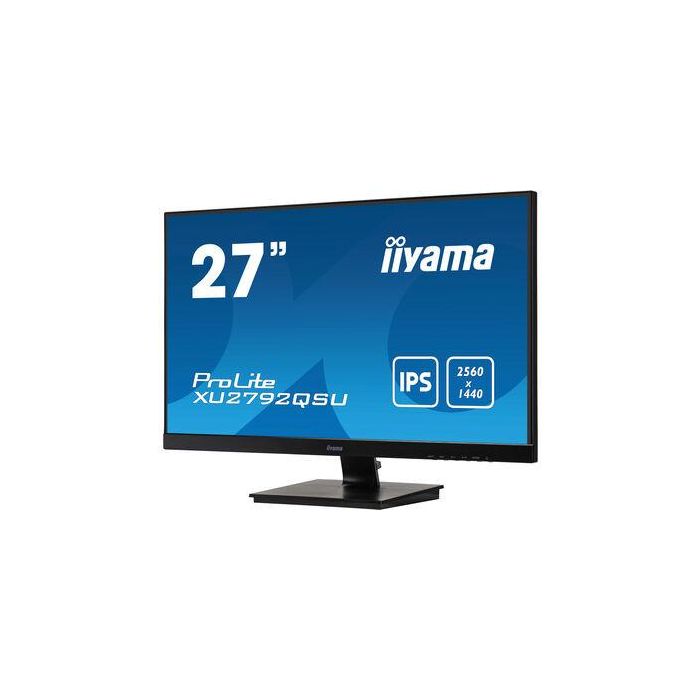iiyama ProLite XU2792QSU-B1 pantalla para PC 68,6 cm (27") 2560 x 1440 Pixeles WQXGA LED Negro
