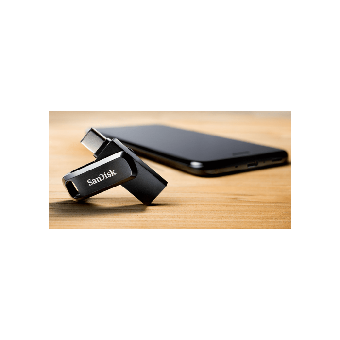 SanDisk Ultra Dual Drive Go unidad flash USB 64 GB USB Type-A / USB Type-C 3.2 Gen 1 (3.1 Gen 1) Negro 9