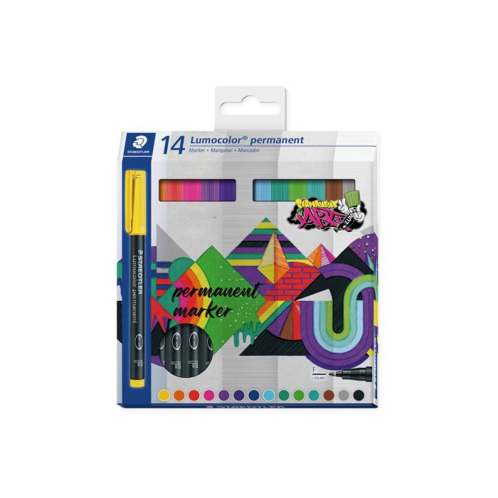 Estuche 14 Uds Lumocolor Permanent 318 Staedtler 318 C14