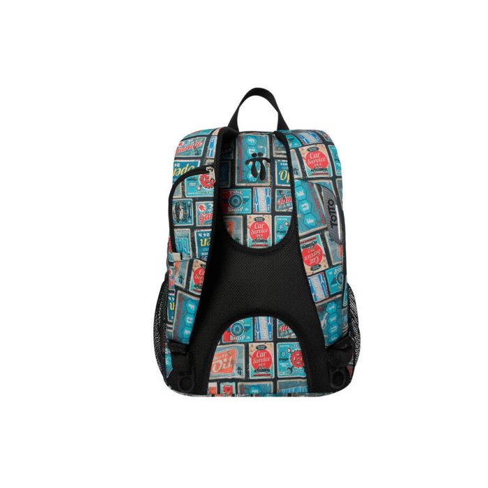 Totto Goctal mochila Mochila escolar Azul, Rojo Poliéster 1