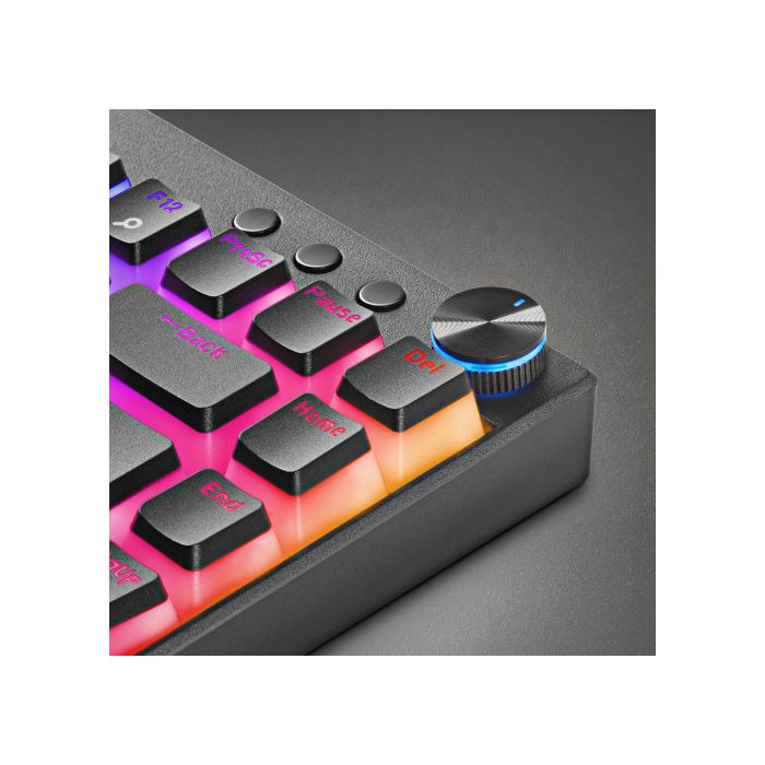 Mars Gaming MKCLOUD Teclado Inalámbrico RGB Negro Switch Rojo Portugués 3