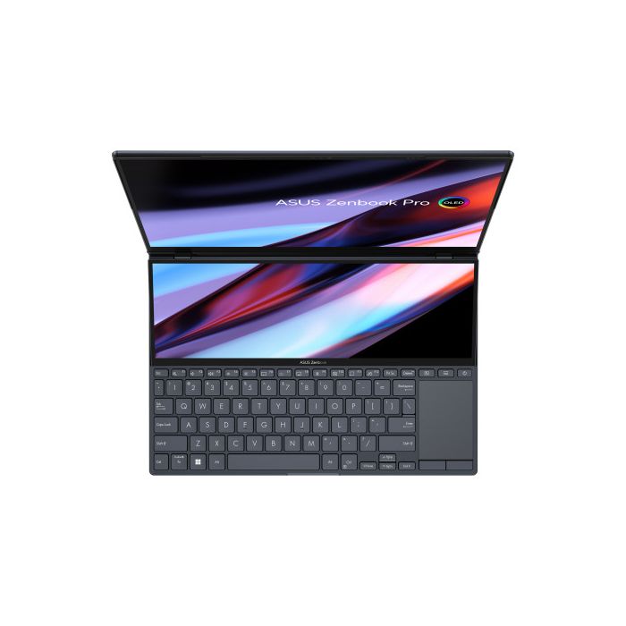 ASUS ZenBook Pro 14 Duo OLED OLED UX8402ZE-M3050W - Portátil 14.5" WQXGA+ (Core i7-12700H, 16GB RAM, 512GB SSD, GeForce RTX 3050 Ti 4GB, Windows 11 Home) Negro tecnológico- Teclado QWERTY español 8