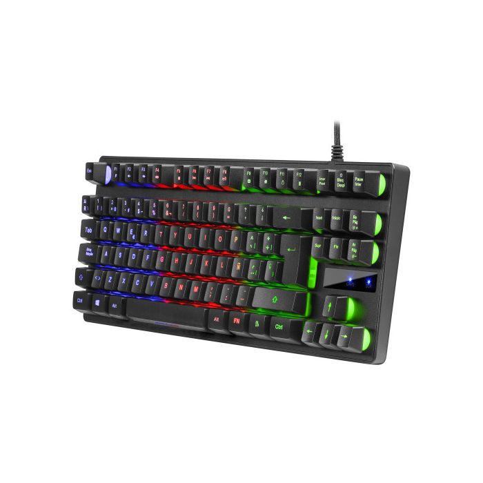Mars Gaming MK02 Negro Teclado Gaming H-Mech FRGB TKL Antighosting Idioma Portugués 3