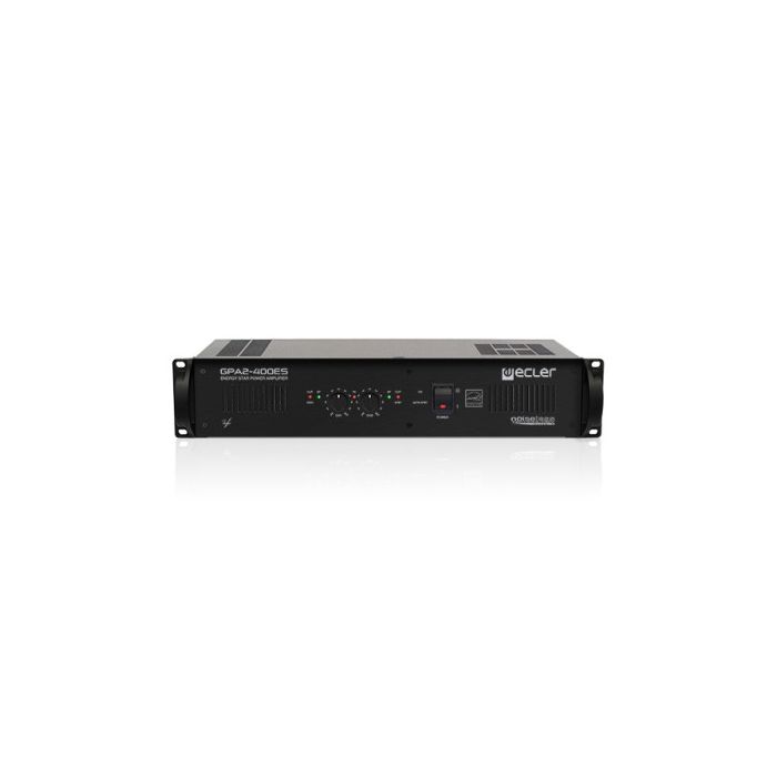 ECLER GPA2-400ES amplificador de audio 2.0 canales Rendimiento/fase Negro