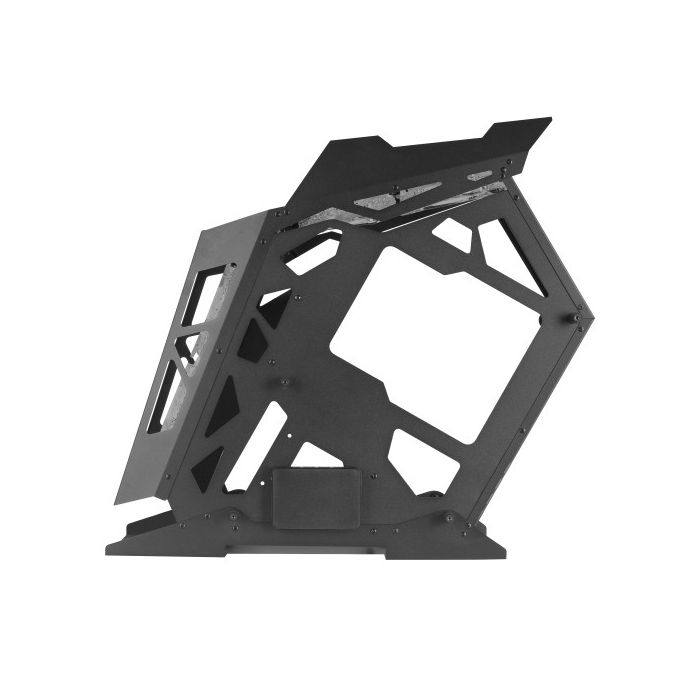 Mars Gaming MC61 Negro Caja PC Gaming Compacta Micro-ATX 4xVentilador 12cm ARGB Chroma 5