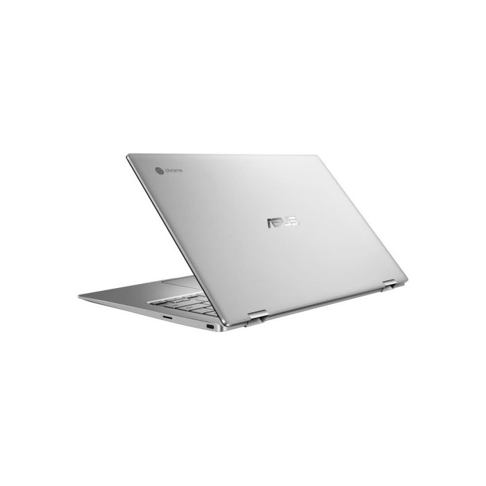 ASUS Chromebook Flip C434TA-AI0544 - Portátil 14" Full HD (Core m3-8100Y, 8GB RAM, 64GB eMMC, UHD Graphics 615, Chrome OS) Plata - Teclado QWERTY español 8