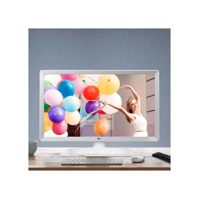 Televisor LG 24TN510S-WZ 24"/ HD/ Smart TV/ WiFi/ Blanco