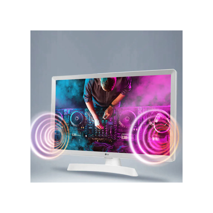 Televisor LG 24TN510S-WZ 24"/ HD/ Smart TV/ WiFi/ Blanco