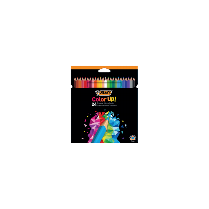 Lápices de colores Bic Color Up Multicolor 24 Piezas