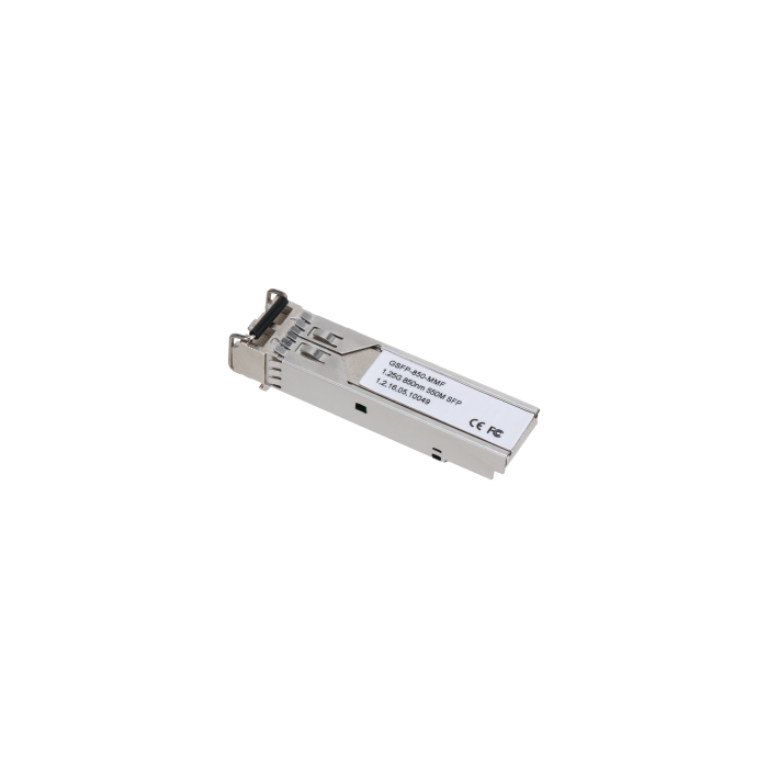 (Gsfp-850-Mmf) Dahua Módulo Óptico Gigabit Transceptor de Fibra Sfp Multimodo Puerto Lc Envío 850Nm Recepción 850Nm Hasta 550M