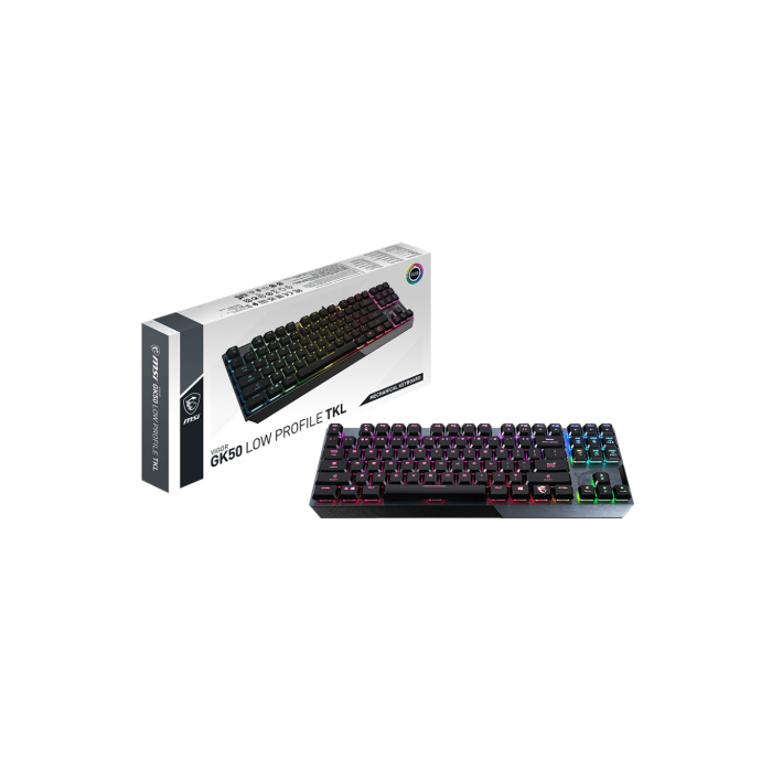 Teclado MSI Vigor Gk50 Low Profile Pt (Portugues) 3 Teclado MSI Vigor Gk50 Low Profile Pt (Portugues) 3
