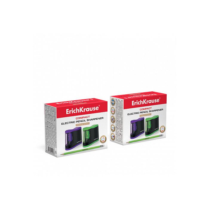 Sacapuntas Eléctrico Compact con Depósito, Color: Surtido ERICH KRAUSE 44503 3