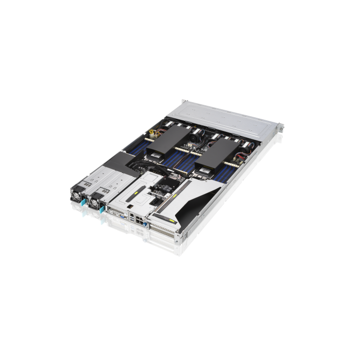 Asus RS700A-E11-RS12U 90SF01E2-M00650 Bastidor 2U Socket SP3, Memoria máxima 4096GB, Plata