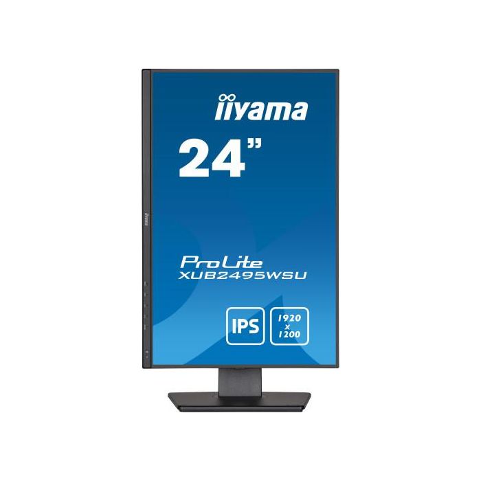 iiyama ProLite XUB2495WSU-B5 pantalla para PC 61,2 cm (24.1") 1920 x 1200 Pixeles WUXGA LCD Negro
