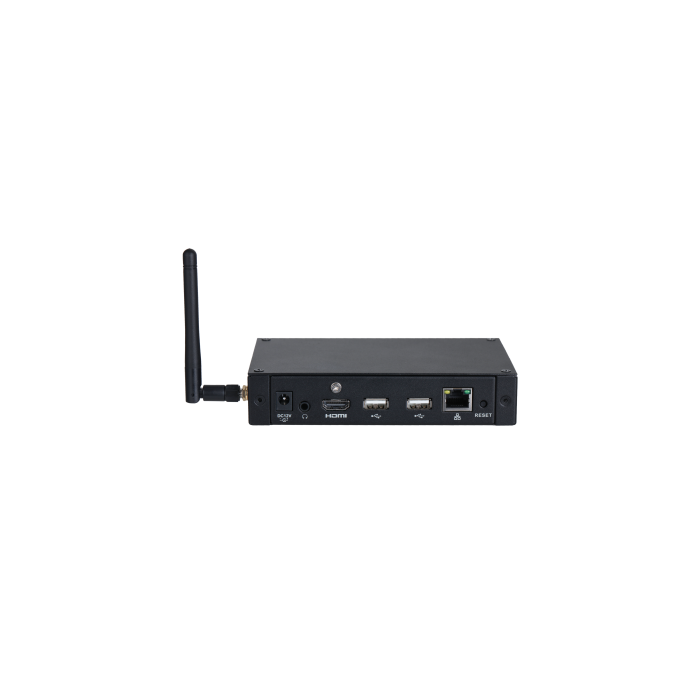 Dahua Technology DS04-AI400 reproductor multimedia y grabador de sonido Negro 4K Ultra HD 16 GB 1.0 canales Wifi 2