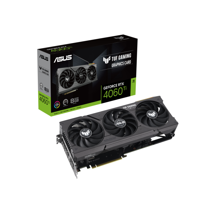 ASUS TUF Gaming TUF-RTX4060TI-8G-GAMING NVIDIA GeForce RTX 4060 Ti 8 GB GDDR6