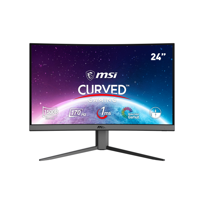 MSI G24C4 E2 pantalla para PC 59,9 cm (23.6") 1920 x 1080 Pixeles Full HD LED Negro 0 MSI G24C4 E2 pantalla para PC 59,9 cm (23.6") 1920 x 1080 Pixeles Full HD LED Negro 0
