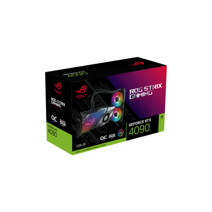 ASUS ROG -STRIX-LC-RTX4090-O24G-GAMING NVIDIA GeForce RTX 4090 24 GB GDDR6X 12