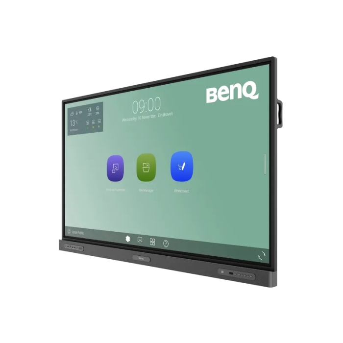 BENQ AV MONITOR INTERACTIVO RP7503 (9H.F83TK.DE5) (Q1'23) 3840x2160 / 350 NITS CONTRAST: 1200:1 / 8MS (TYP.) / TDY31 WiFi INCLUDED / SOPORTE PARED INCLUIDO