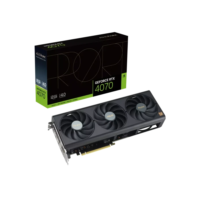 ASUS ProArt -RTX4070-12G NVIDIA GeForce RTX 4070 12 GB GDDR6X 12