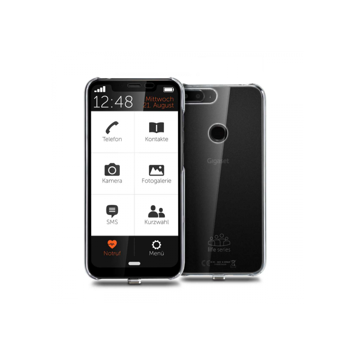 Gigaset GS195LS smartphones 15,7 cm (6.18") SIM doble Android 9.0 4G USB Tipo C 2 GB 32 GB 4000 mAh Negro