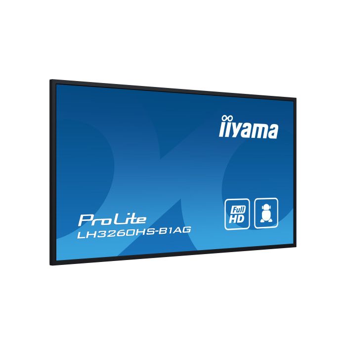 iiyama PROLITE Pizarra de caballete digital 80 cm (31.5") LED Wifi 500 cd / m² Full HD Negro Procesador incorporado Android 11 24/7 2