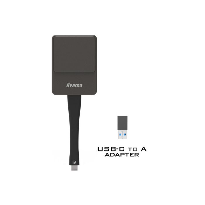iiyama WP D002C adaptador Smart TV USB 4K Ultra HD Negro, Plata 1 iiyama WP D002C adaptador Smart TV USB 4K Ultra HD Negro, Plata 1