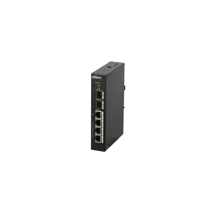 Dahua Technology PFS4206-4P-96 switch Gestionado L2 Fast Ethernet (10/100) Energía sobre Ethernet (PoE) Negro