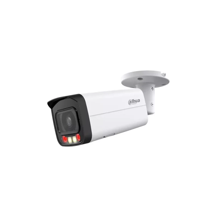 (DH-IPC-HFW2249TP-AS-IL-0360B) DAHUA CÁMARA IP BULLET LITE WIZSENSE SERIE 2 2MP CON INTELIGENCIA ARTIFICIAL FULL-COLOR PAL SOPORTA MICROSD 256GB LED IR &amp; LUZ BLANCA 3.6MM POE 1