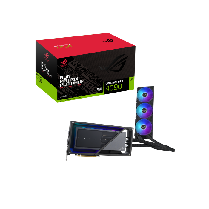 ASUS ROG -MATRIX-RTX4090-P24G-GAMING NVIDIA GeForce RTX 4090 24 GB GDDR6X 20 ASUS ROG -MATRIX-RTX4090-P24G-GAMING NVIDIA GeForce RTX 4090 24 GB GDDR6X 20