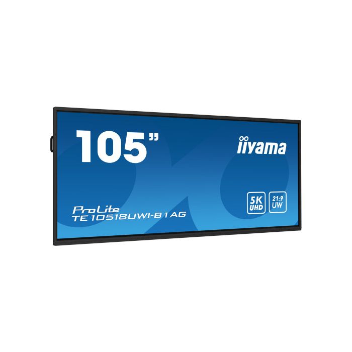 iiyama PROLITE Pizarra de caballete digital 2,74 m (108") LED Wifi 450 cd / m² 5K Ultra HD Negro Pantalla táctil Procesador incorporado Android 24/7 1 iiyama PROLITE Pizarra de caballete digital 2,74 m (108") LED Wifi 450 cd / m² 5K Ultra HD Negro Pantalla táctil Procesador incorporado Android 24/7 1