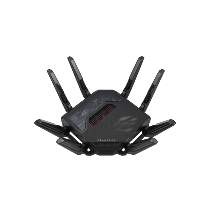 ASUS ROG Rapture GT-BE98 router inalámbrico 10 Gigabit Ethernet Quad-band (2.4 GHz / 5 GHz-1 / 5 GHz-2 / 6 GHz) Negro 1