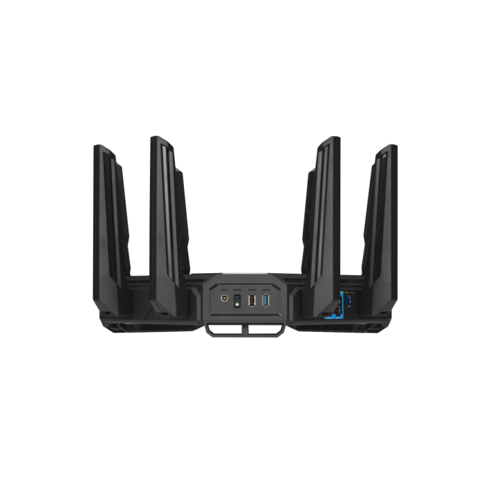 ASUS ROG Rapture GT-BE98 router inalámbrico 10 Gigabit Ethernet Quad-band (2.4 GHz / 5 GHz-1 / 5 GHz-2 / 6 GHz) Negro 3