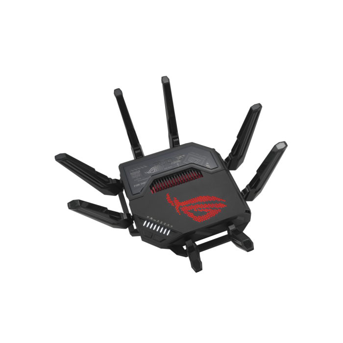 ASUS ROG Rapture GT-BE98 router inalámbrico 10 Gigabit Ethernet Quad-band (2.4 GHz / 5 GHz-1 / 5 GHz-2 / 6 GHz) Negro 5