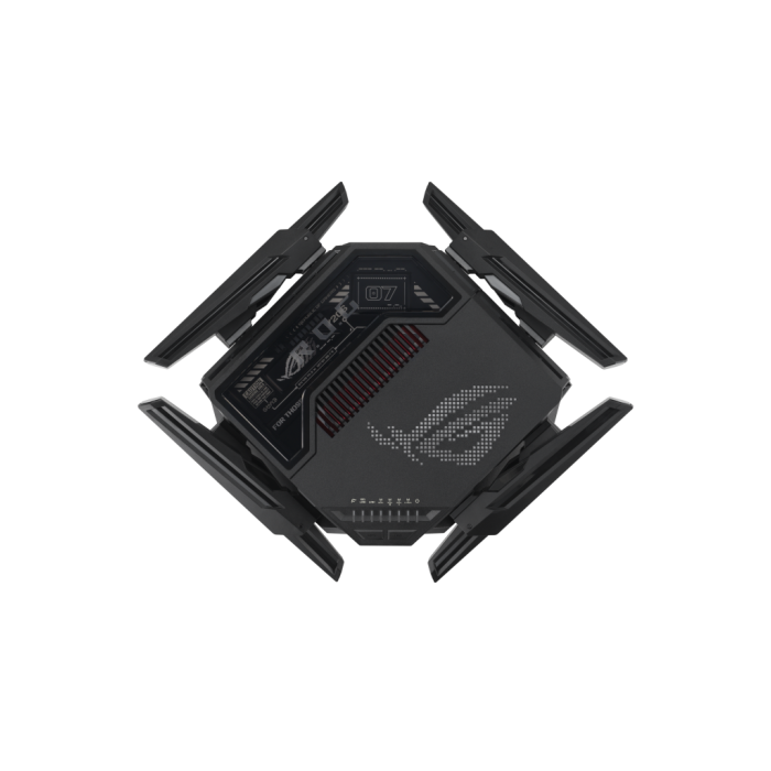 ASUS ROG Rapture GT-BE98 router inalámbrico 10 Gigabit Ethernet Quad-band (2.4 GHz / 5 GHz-1 / 5 GHz-2 / 6 GHz) Negro 8