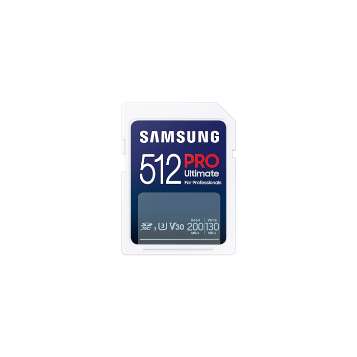 Samsung Tarjeta Micro SD 512GB XC PRO Ultimate (CL10) con Lector