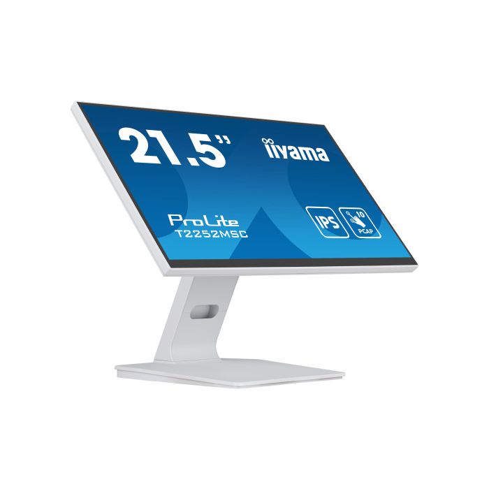 iiyama ProLite pantalla para PC 54,6 cm (21.5") 1920 x 1080 Pixeles Full HD LCD Pantalla táctil Mesa Blanco 3
