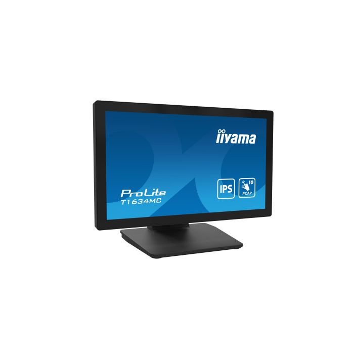 iiyama ProLite T1634MC-B1S pantalla para PC 39,6 cm (15.6") 1920 x 1080 Pixeles Full HD LED Pantalla táctil Negro 2 iiyama ProLite T1634MC-B1S pantalla para PC 39,6 cm (15.6") 1920 x 1080 Pixeles Full HD LED Pantalla táctil Negro 2