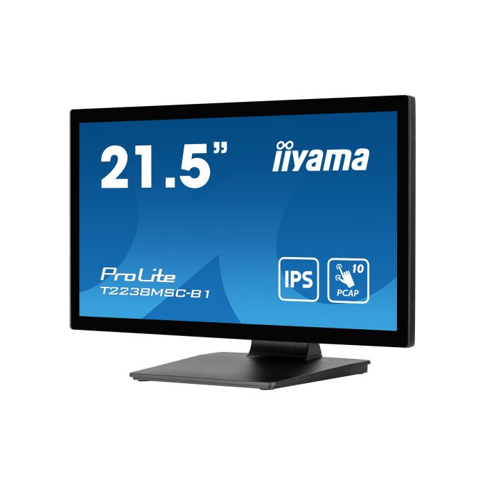 iiyama ProLite T2238MSC-B1 pantalla para PC 54,6 cm (21.5") 1920 x 1080 Pixeles Full HD LED Pantalla táctil Negro 4