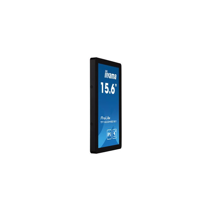 iiyama ProLite TF1633MSC-B1 pantalla para PC 39,6 cm (15.6") 1920 x 1080 Pixeles Full HD Pantalla táctil Negro 2