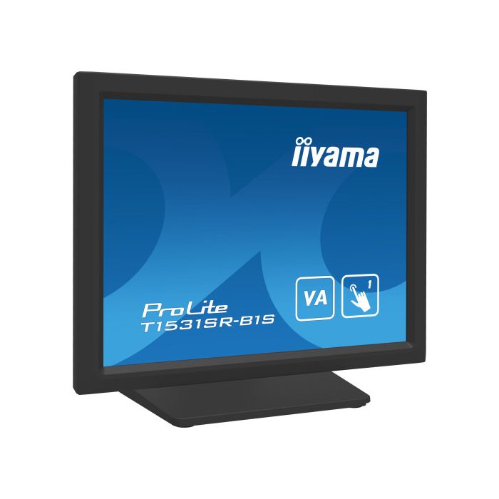 iiyama T1531SR-B1S monitor POS 38,1 cm (15") 1024 x 768 Pixeles XGA Pantalla táctil 2 iiyama T1531SR-B1S monitor POS 38,1 cm (15") 1024 x 768 Pixeles XGA Pantalla táctil 2