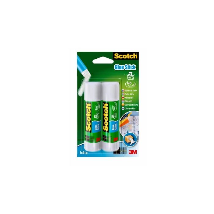 Pack 2 Barras Adhesivo Permanente Classic Line 21Gr 6242C Scoth 7100115623