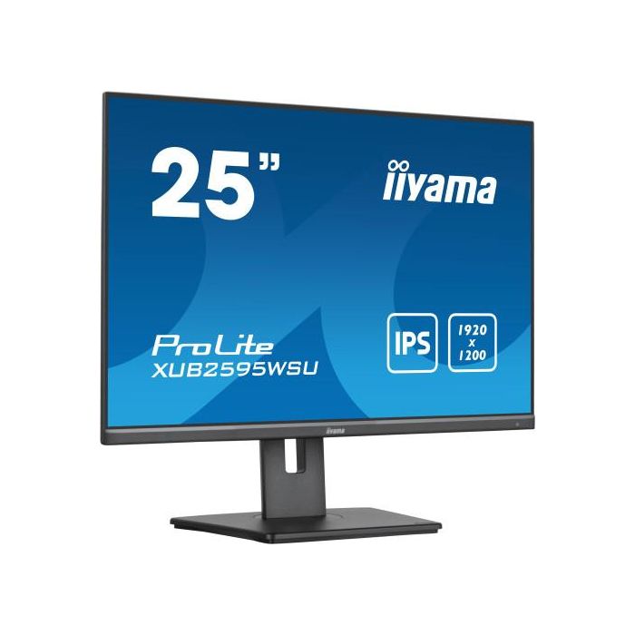 iiyama ProLite XUB2595WSU-B5 pantalla para PC 63,5 cm (25") 1920 x 1200 Pixeles WUXGA LED Negro 2