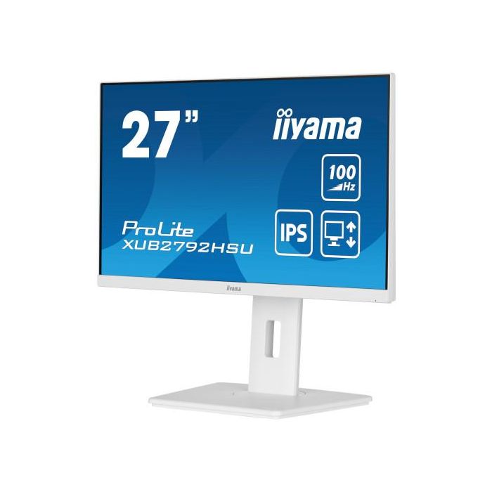iiyama ProLite XUB2792HSU-W6 LED display 68,6 cm (27") 1920 x 1080 Pixeles Full HD Blanco 4