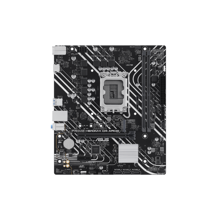 ASUS PRIME H610M-K D4 ARGB Intel H610 LGA 1700 micro ATX 1