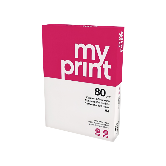 Paquete 500H Papel Economy 80Gr A4 My Print Cie 136 MYP0800034 Paquete 500H Papel Economy 80Gr A4 My Print Cie 136 MYP0800034
